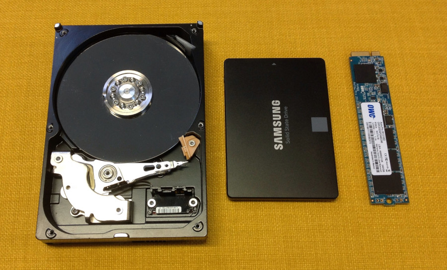HDD vs SSD vs NVMe